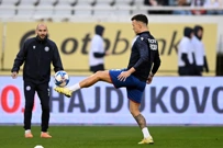 Zagrijavanje Ivana Perišića, Foto: Ante Cizmic/CROPIX