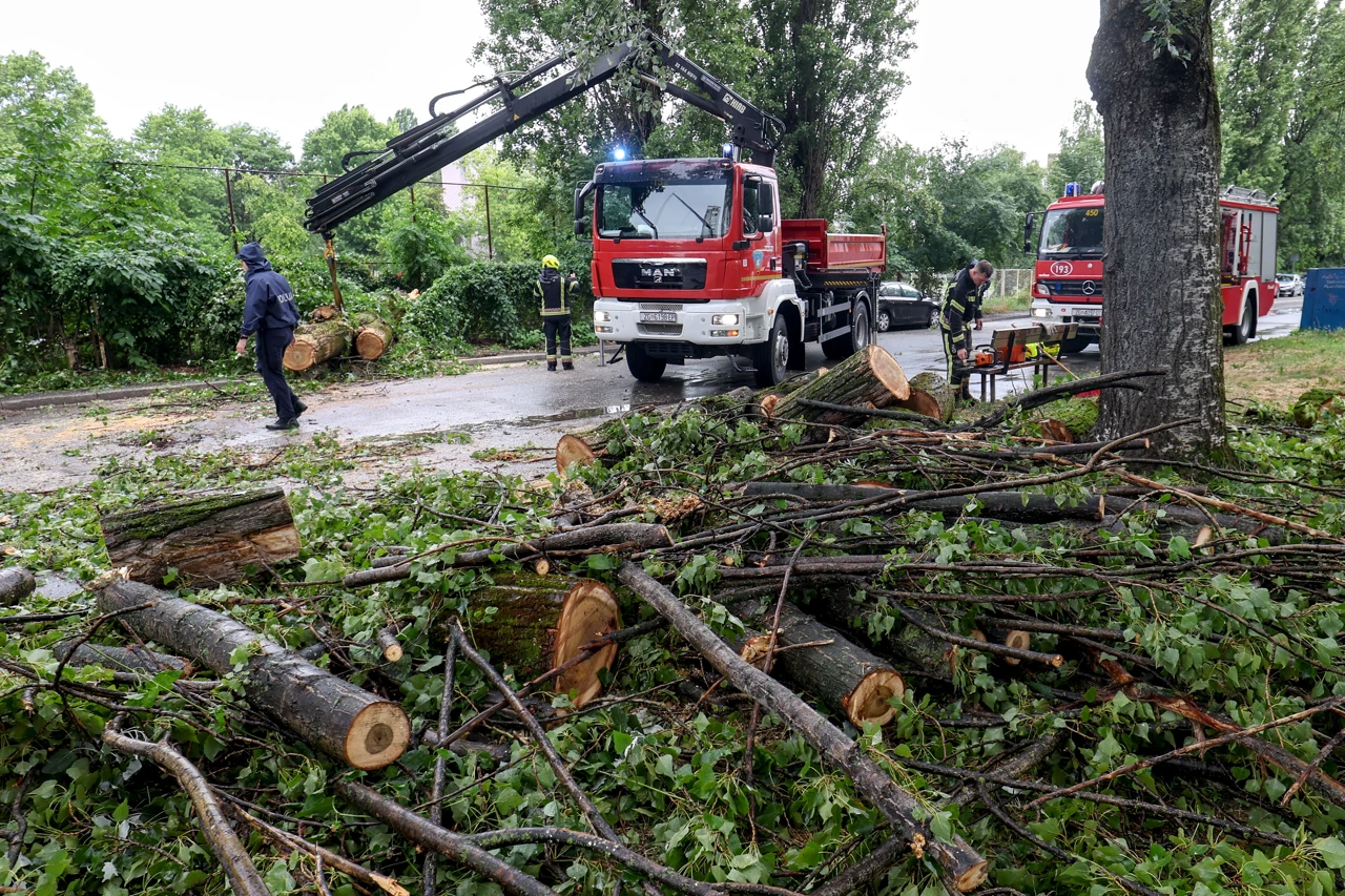 Nevrijeme u Zagrebu, Foto: Igor Kralj /Pixsell
