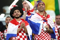 Navijači na stadionu tijekom utakmice Hrvatske i Brazila u četvrtfinalu Svjetskog prvenstva u Katru , Foto:  Igor Kralj    /Pixsell