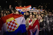 Navijači u Mostaru, Foto: Denis Kapetanovic/PIXSELL