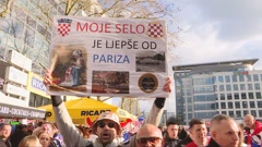 Hrvatski navijač u Parizu, Foto: HTV/HRT