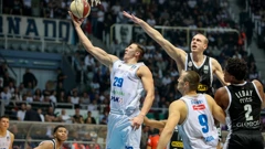  Zadar - Partizan. Luka Božić