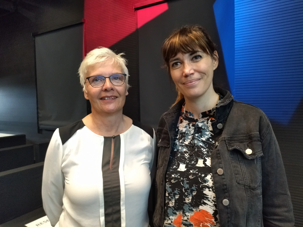 Gunvor Oie i Maja Milin na okruglom stolu o akvakulturi , Foto: M. Milin / Radio Zadar /- 