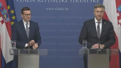 Mateusz Morawiecki i Andrej Plenković