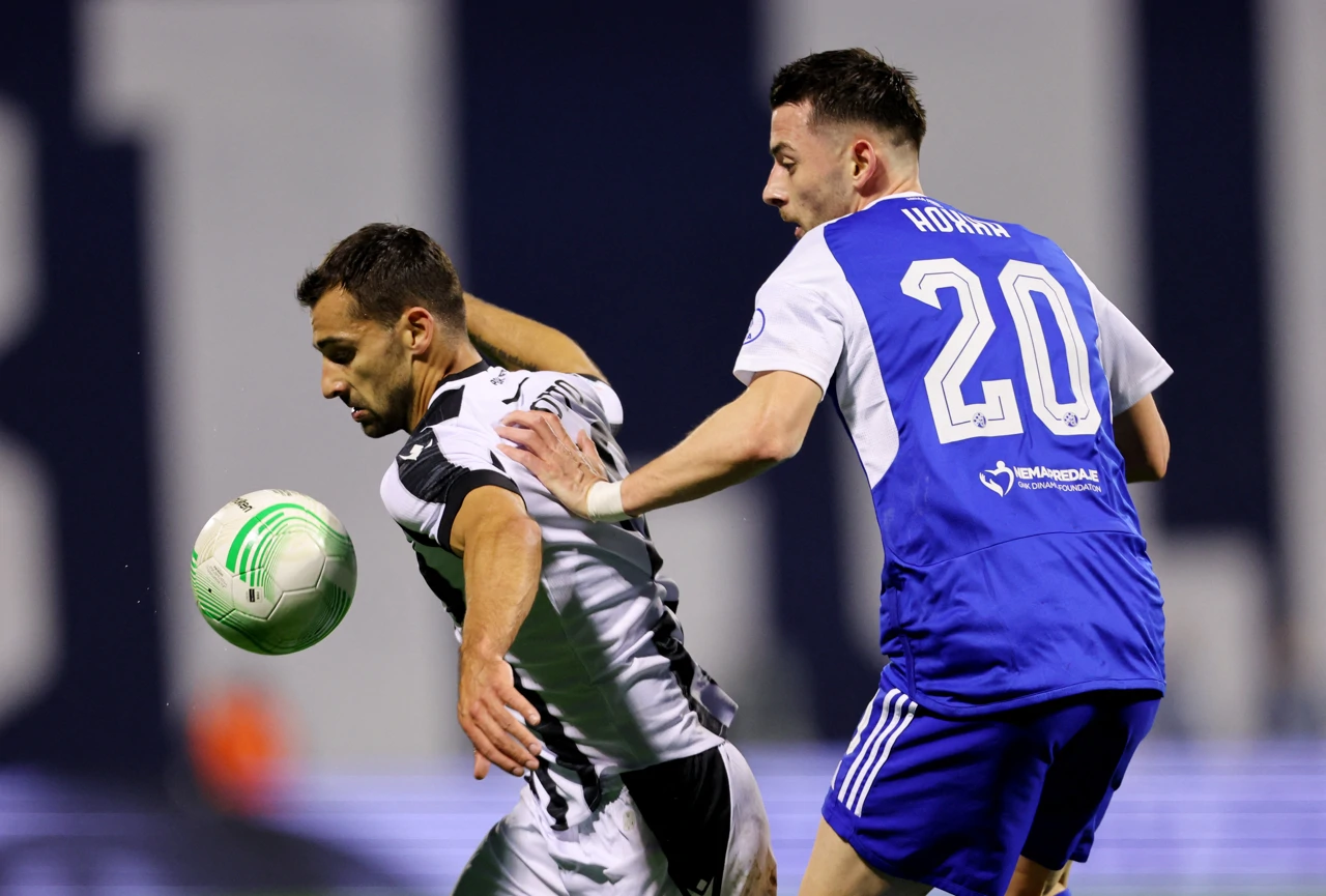 Dinamo - PAOK. Jonny, Arber Hoxha 