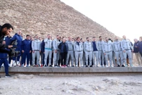 Hrvatski reprezentativci u obilasku piramida, Foto: Matija Habljak/PIXSELL