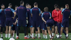 Trening hrvatske reprezentacije