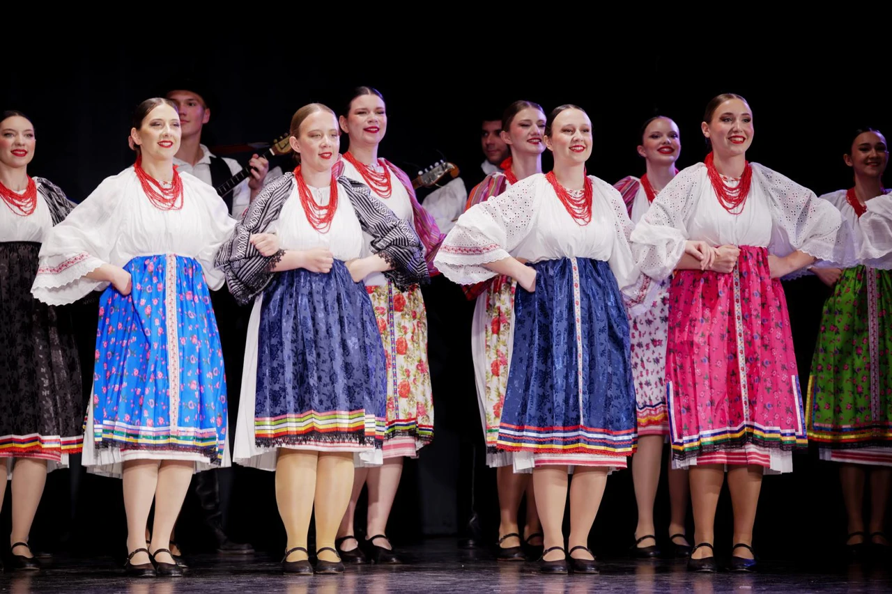 Varaždinski folklorni ansambl, Foto: ustupio Pjerino Hrvaćanin//