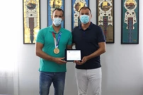 Brončani olimpijac Damir Martin u posjeti Vukovaru, Foto: -/Vukovarsko-srijemska županija