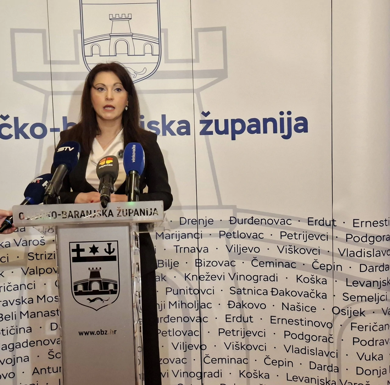 Javna tribina o kriznim situacijama na ugroze, županica Nataša Tramišak, Foto: M.Milas/Radio Osijek