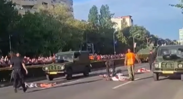 Incident na mimohodu