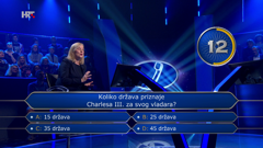 Željka Kavčić, Foto: Tko želi biti milijunaš?/HRT