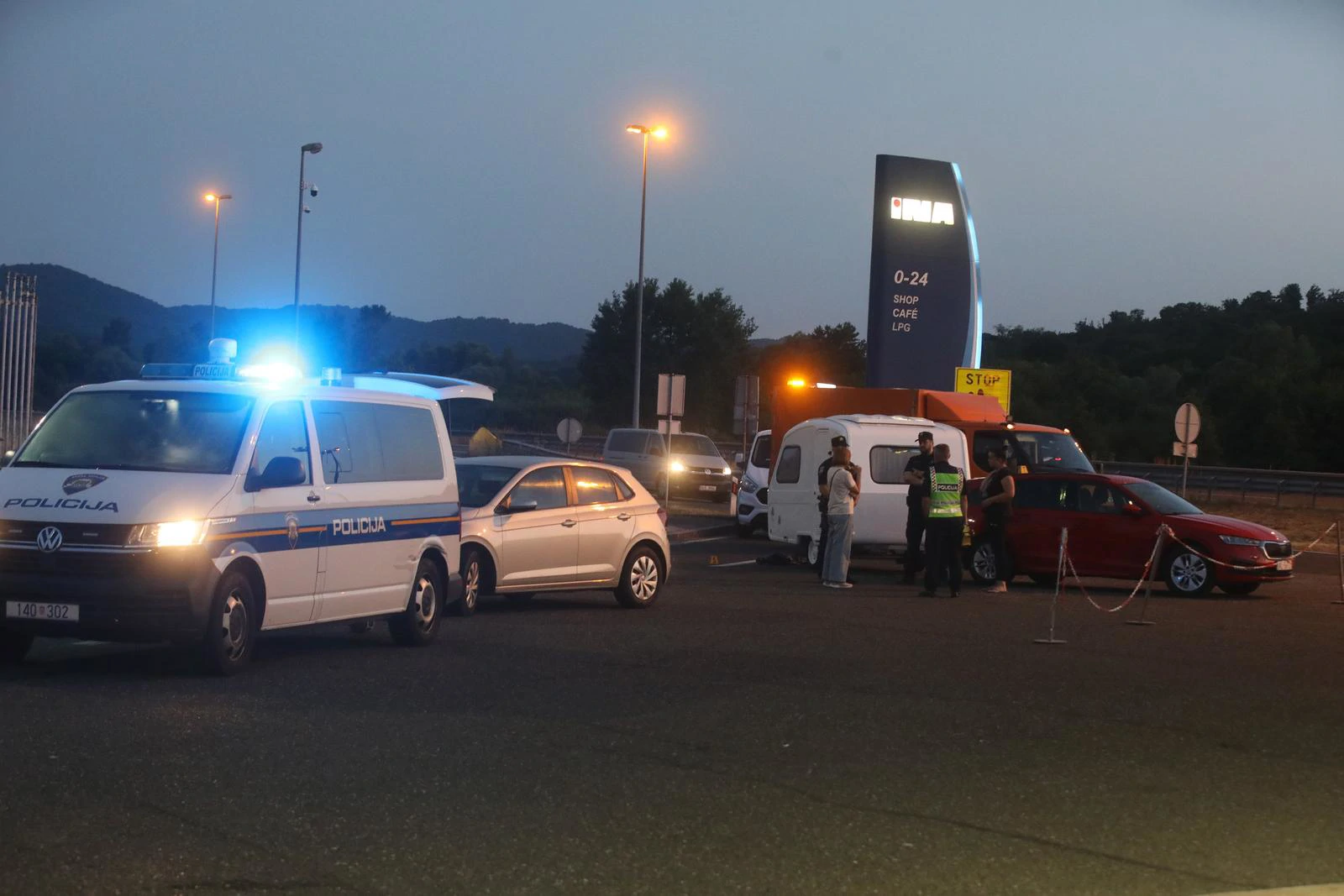 Dijete (4) poginulo na odmorištu autoceste A4