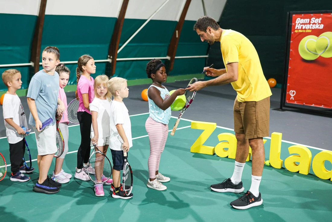 Kids Day s Marinom Čilićem u Karlovcu