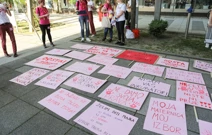 Prosvjed u Osijeku, Foto: Dubravka Petric /PIXSELL