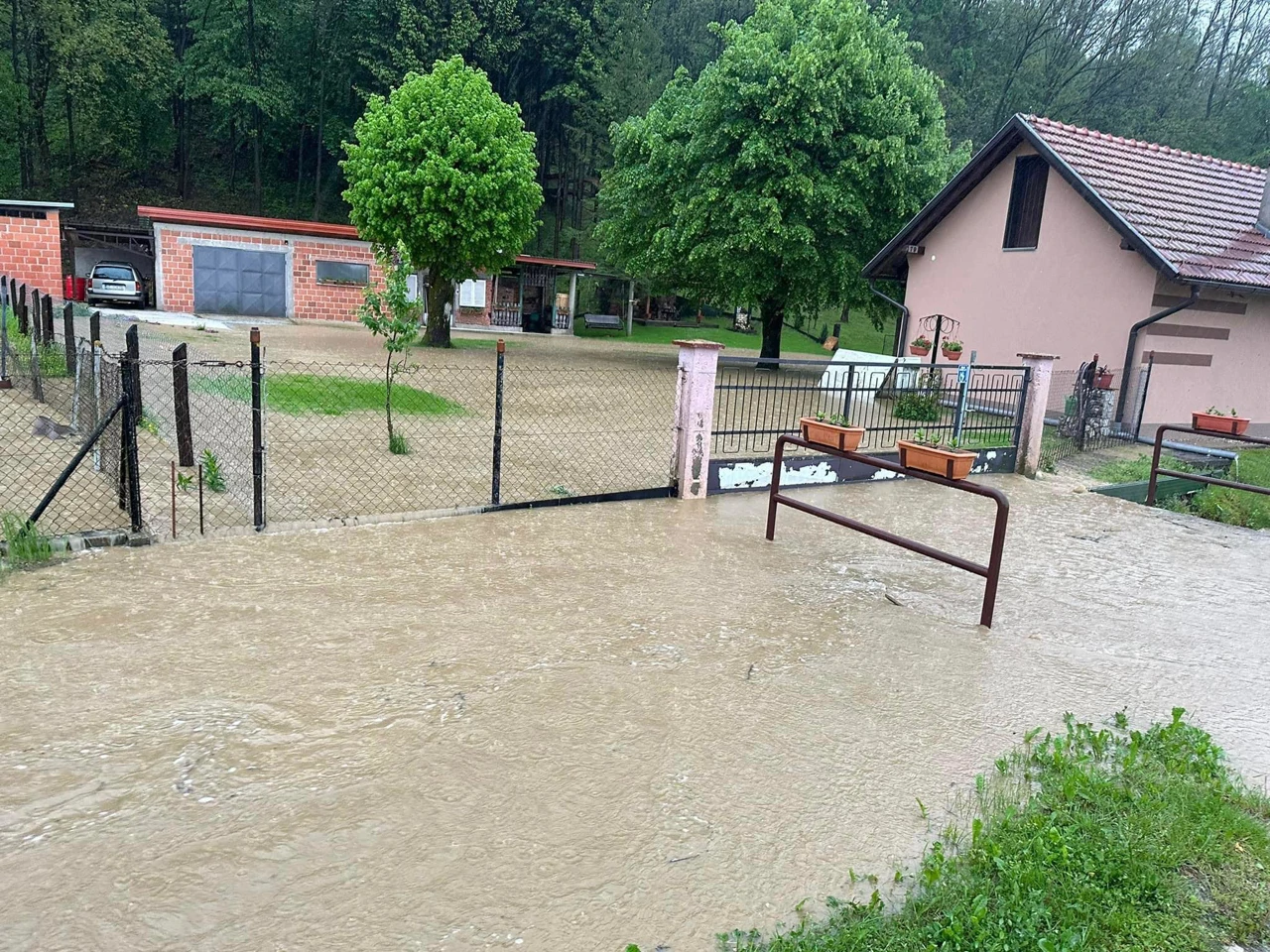 Stažnjevec, zaseok Čakleci, 7 kuća ugroženo, Foto: Nikola/HRT