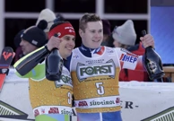 Filip Zubčić i Žan Kranjec, Foto: Leonhard Foeger/REUTERS