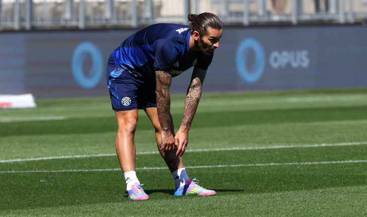 27.4.2025. Osijek - Hajduk. Marko Livaja