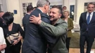 Prime Minister Andrej Plenković and Ukrainian President Volodymyr Zelensky 