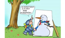 meteokarikatura, Foto: Ljubica Heidler/HRT