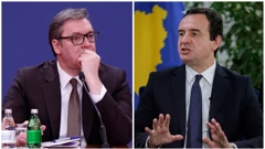 Aleksandar Vučić i Albin Kurti