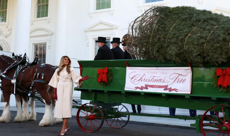 Božićno drvce stiglo u Bijelu kuću