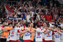 Slavlje nakon pobjede nad Španjolskom, Foto: Ante Cizmic/CROPIX