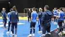 Trening rukometašice uoči Predsident's Cupa