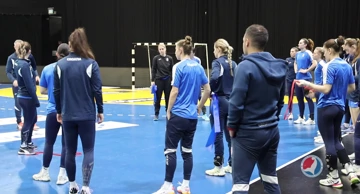 Trening rukometašice uoči Predsident's Cupa