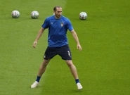 Giorgio Chiellini uoči Španjolske, Foto: Matt Dunham/Pool via REUTERS