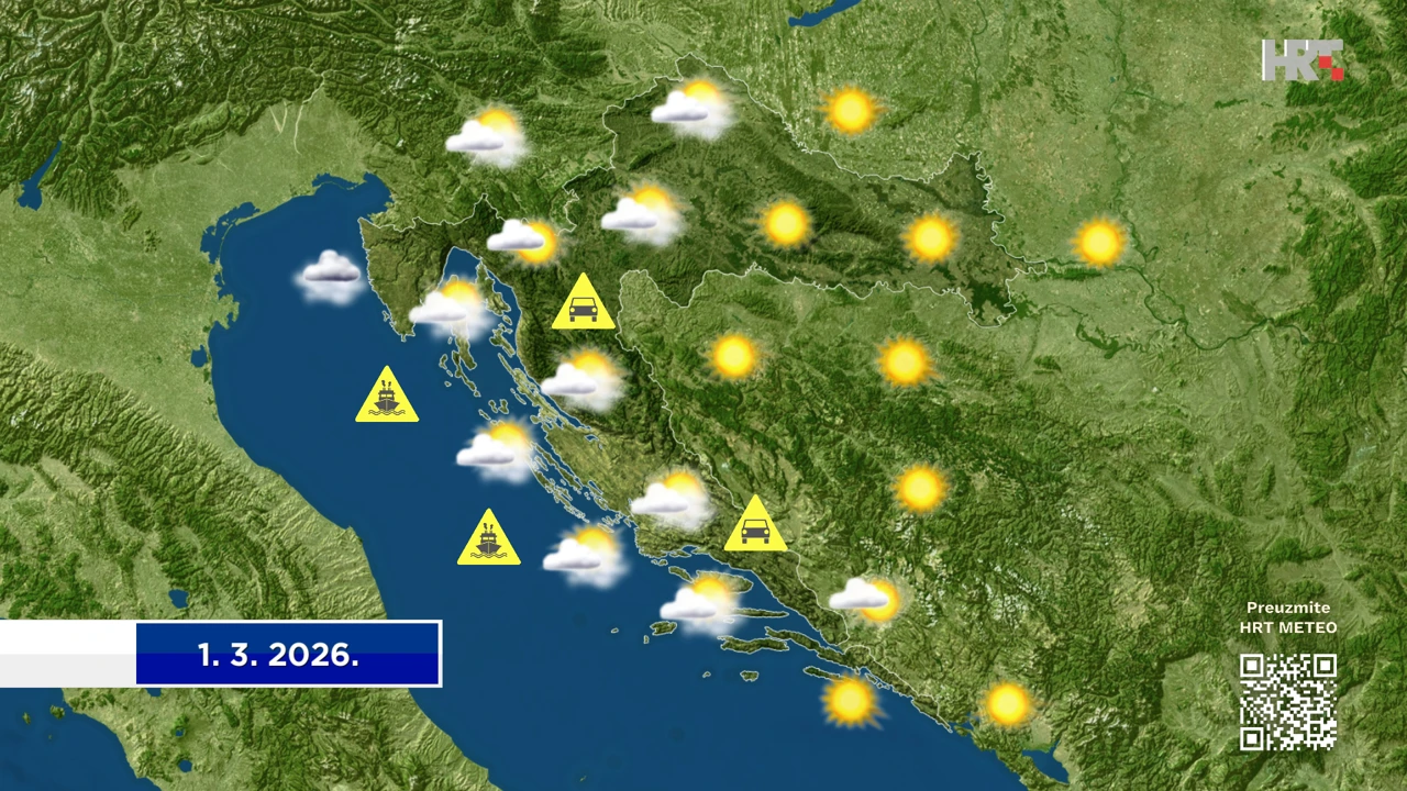 emisija "Vrijeme", Foto: HTV/HRT