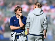 Luka Modrić i Domagoj Vida, Foto: Annegret Hilse/REUTERS