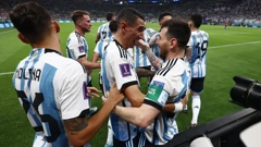 Slavlje nogometaša Argentine