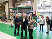 Pogone tvrtke obišao je danas i župan Ivan Anušić, Foto: Vlatko Franjin/HRT Radio Osijek