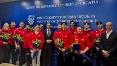 Ministar Glavina primio plivačku reprezentaciju
