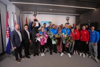 Dočekana hrvatska taekwondo reprezentacija, Foto: Željko Hladika/PIXSELL