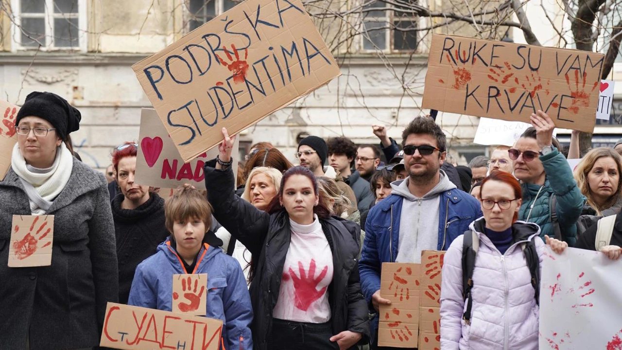  Zagrebački studenti dali podršku studentima iz Srbije  