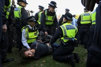 London: Uhićeno 365 pristaša zabranjene skupine "Palestine Action", Foto: Jaimi Joy/Reuters