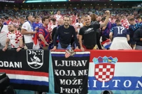 Hrvatski navijači na utakmici protiv Argentine, Foto: Goran Stanzl/PIXSELL