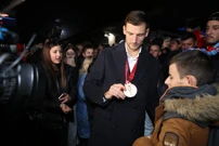 Doček Borne Barišića u Čepinu, Foto:  Dubravka Petric /Pixsell
