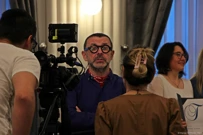 Krešimir Dolenčić, režiser nagrađene 'Životinjske farme' daje izjavu za HTV, Foto: Marija Štilinović/HRT