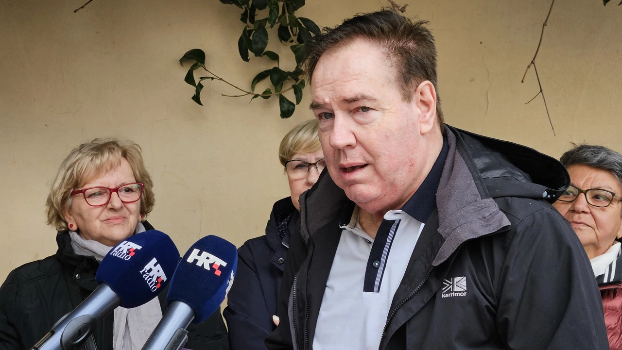 Vedran Uranija, pravni zastupnik Novog sindikata, Foto: H. Gunjača/HRT