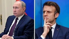 Putin i Macron