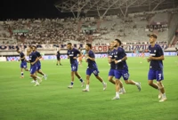 Zagrijavanje uoči Hajduk - Osijek, Foto: Ivo Cagalj/PIXSELL