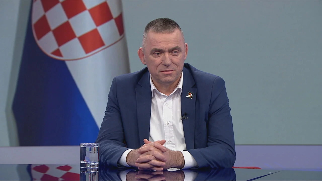 Stipo Mlinarić, Domovinski pokret, Foto: HTV/HRT