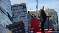 Napad dronom u Moskvi; Vladimir Putin na svečanosti Dana ruske flote 