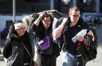 Rusi prelaze granicu s Gruzijom, Foto: Irakli Gedenidze/Reuters