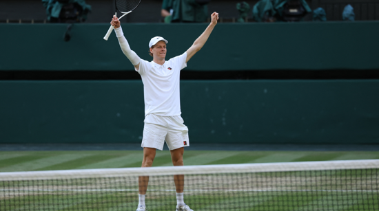 Jannik Sinner nakon osvajanja Wimbledona