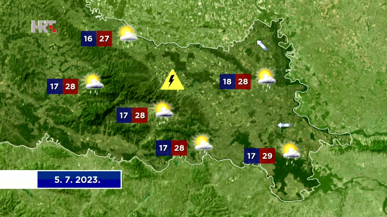 emisija "Vrijeme", Foto: HTV/HRT