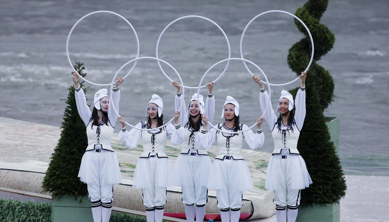 Otvaranje OI-ja u Parizu, Foto: Stefan Wermuth/Pool via REUTERS